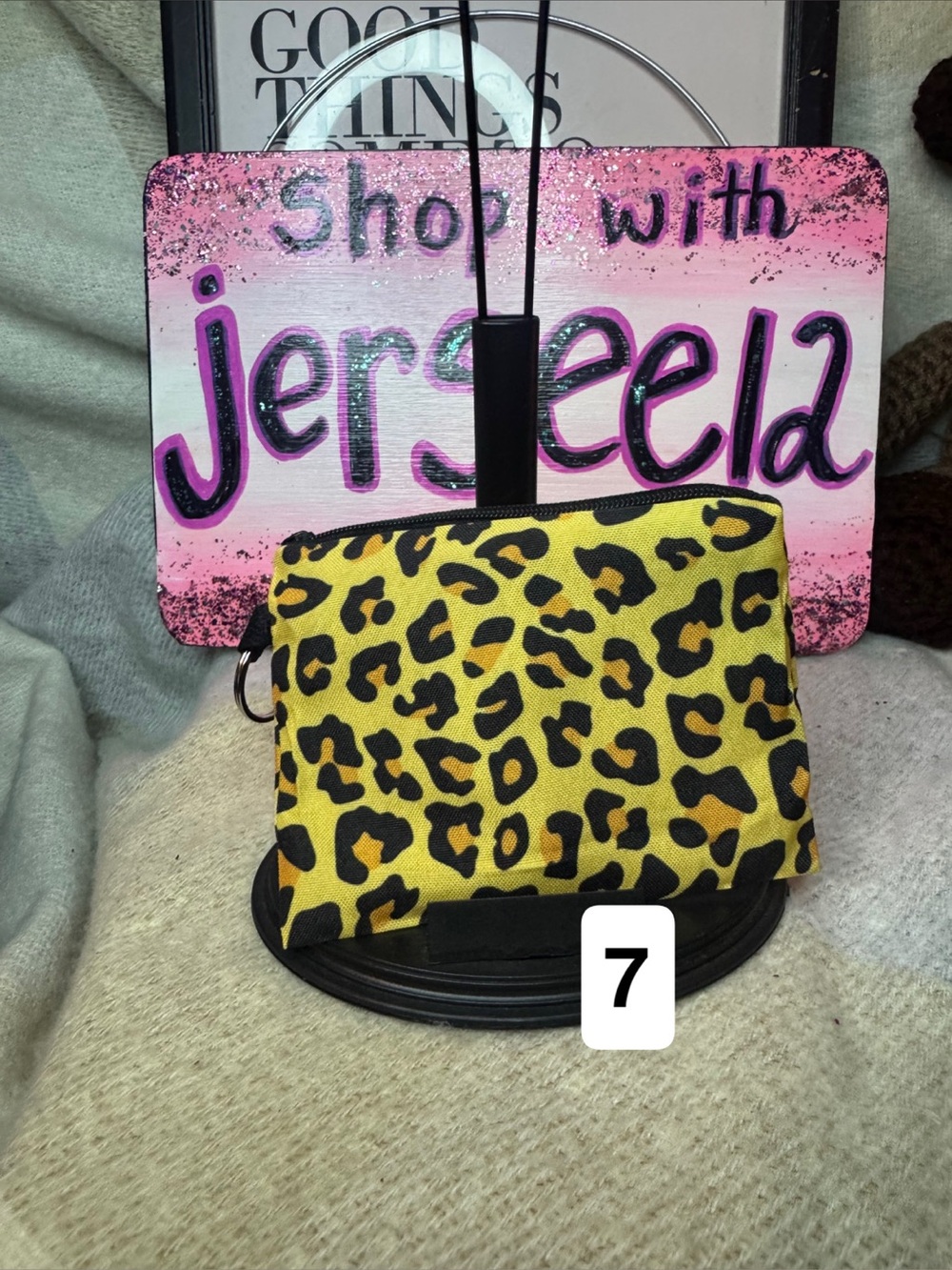 Leopard Print Coin Pouch - - Picture 7 of 10